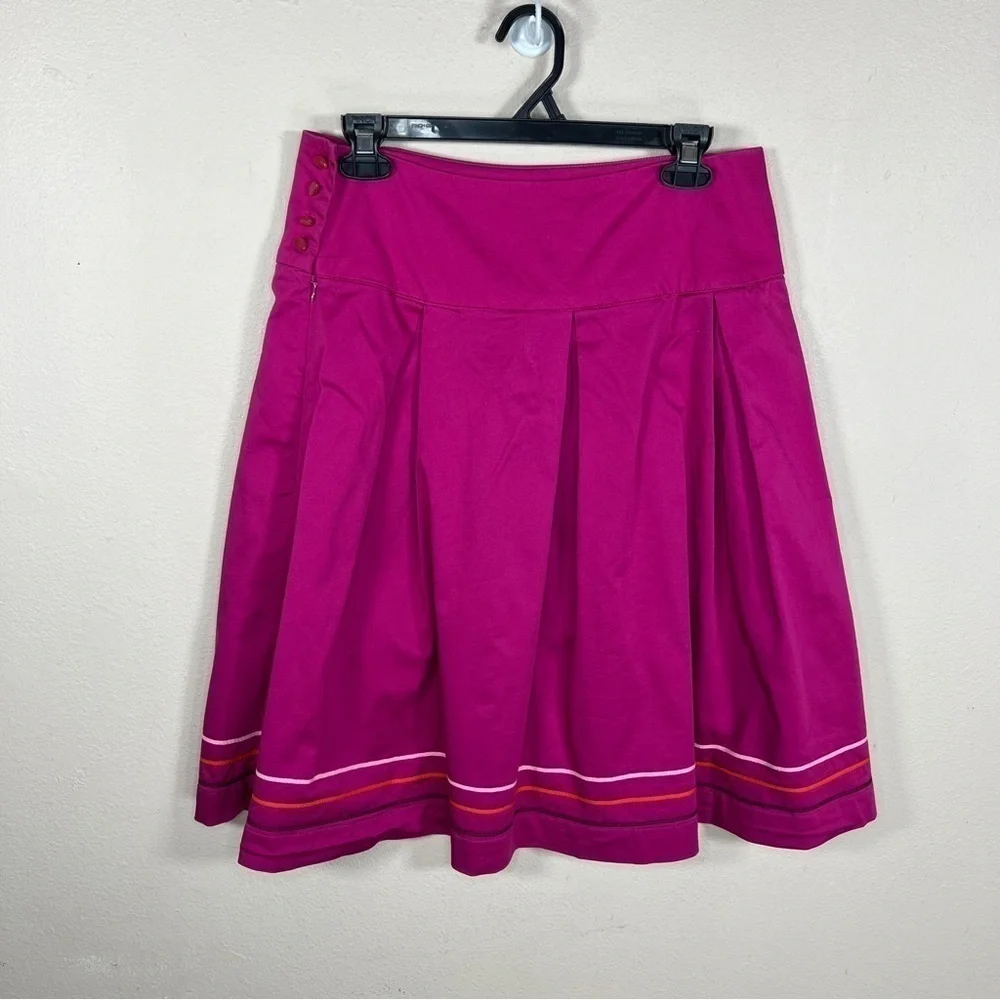 SIZE 6 90’S ERA GEORGE FUCHSIA PINK A LINE SKIRT RETRO BARBIECORE STRETCH